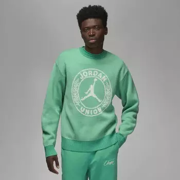 Джемпер Nike Jordan X Union, зеленый/белый