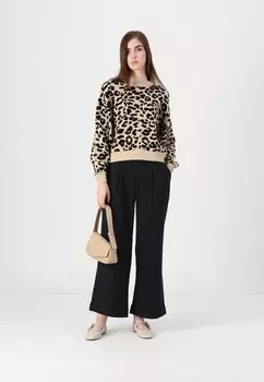 Джемпер NMCHARLOTT O-NECK Noisy May, бежевый