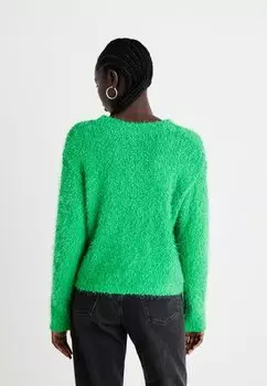 Джемпер NMSASSY VNECK Noisy May, зеленый