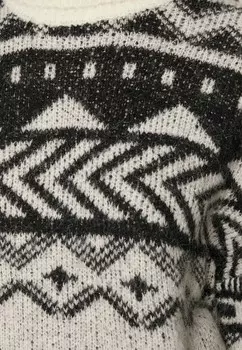 Джемпер NMSHARE Noisy May, бежевый