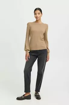 Джемпер NONINA POINTELLE b.young, коричневый