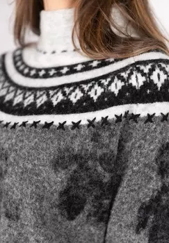 Джемпер NORWAY WITH BEARS Grace, серый