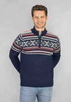 Джемпер NORWEGER Giesswein, деним