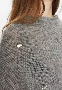Джемпер NUSAIDANI Nmph, серый