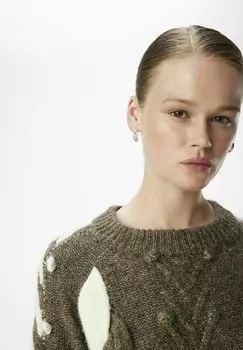 Джемпер Object, оливковый