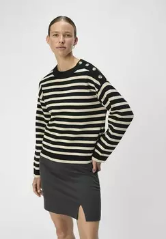 Джемпер OBJELLY LO Object, черный