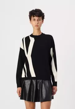 Джемпер OBJRAY PULLOVER Object, черный