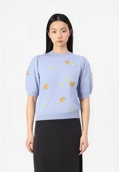 Джемпер OBJTHESS Object, синий