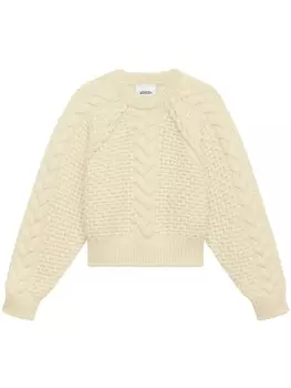 Джемпер Obrero крупной вязки ISABEL MARANT, нейтральный цвет