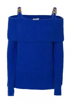Джемпер OFF-SHOULDER INFLUENCER, синий