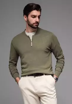 Джемпер Ombre, оливковый