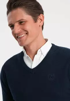 Джемпер Ombre, темно-синий