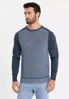 Джемпер Ombre, темно-синий