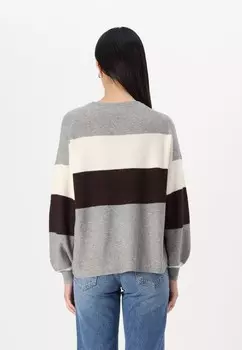 Джемпер ONLATIA STRIPE NOOS ONLY, серый