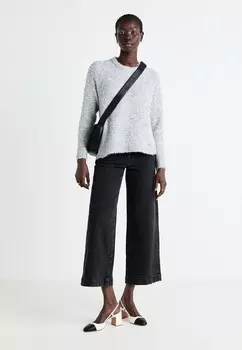 Джемпер ONLCIROLA O NECK ONLY, цвет Mottled Light Grey