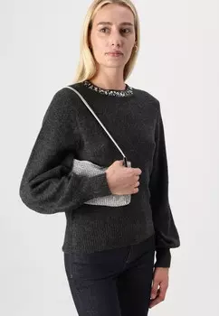 Джемпер ONLELSA ONLY Tall, цвет Mottled Dark Grey