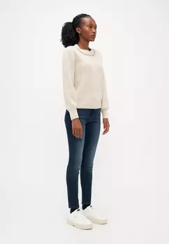 Джемпер ONLGAIDA LIFE O NECK ONLY Petite, светло-серый