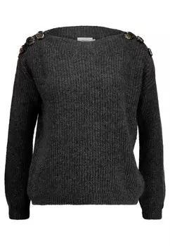 Джемпер ONLJADE BUTTON ONLY, серый