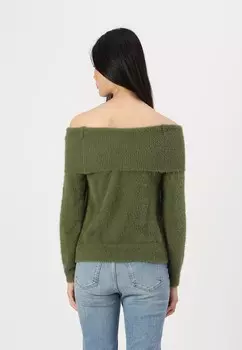 Джемпер ONLSIFF OFF SHOULDER ONLY, хаки