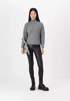 Джемпер ONLTOKYO SOLID ZIP ONLY, серый