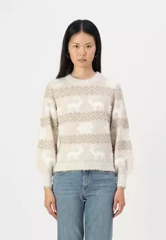 Джемпер ONLXMAS FAIRISLE ONLY, серый