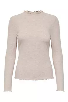 Джемпер ONLY облегающий, бежевый