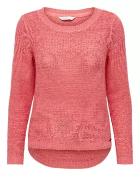 Джемпер ONLY с круглым вырезом, розовый