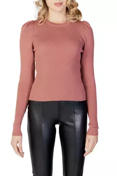 Джемпер ONLY с рукавами-фонариками, розовый