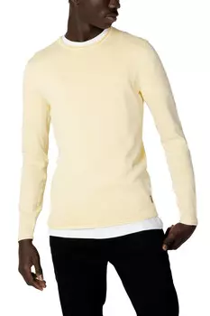 Джемпер Only & Sons хлопковый, желтый