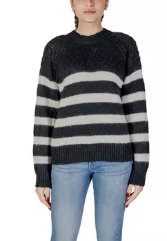 Джемпер ONLY в полоску, черный