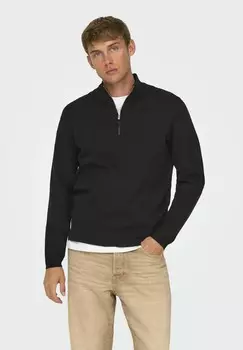 Джемпер ONSCOOPER Only & Sons, черный