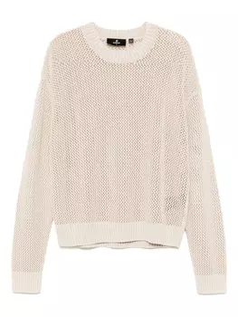 Джемпер открытой вязки Represent, нейтральный