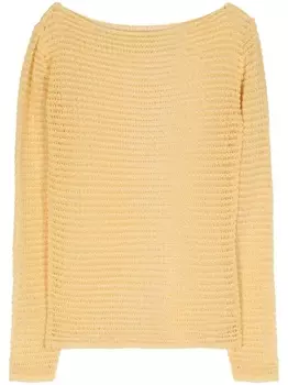 Джемпер открытой вязки Taxi Paloma Wool, желтый