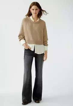 Джемпер Oui, бежевый