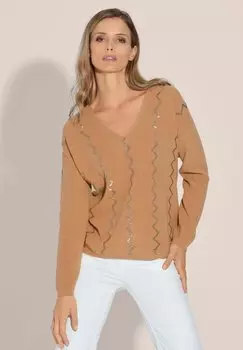 Джемпер OVERALL MADELEINE, коричневый