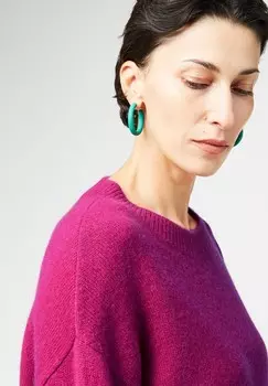 Джемпер OVERSIZE ROUND NECK Rodier, цвет Mottled Pink