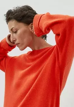 Джемпер OVERSIZE ROUND NECK Rodier, оранжевый