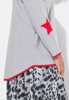 Джемпер OVERSIZED STARS LONG SLEEVES Angel of Style, серый