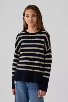 Джемпер оверсайз (4 13 лет) Gap, синий