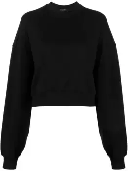 Джемпер оверсайз из коллаборации с Hailey Bieber WARDROBE.NYC, черный