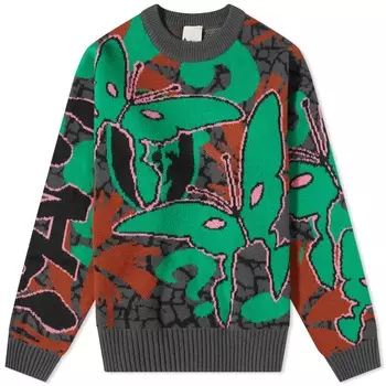 Джемпер P.A.M Coppice Graphic Crew, мультиколор