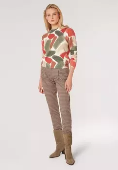 Джемпер PAINT SPLASH Apricot, зеленый