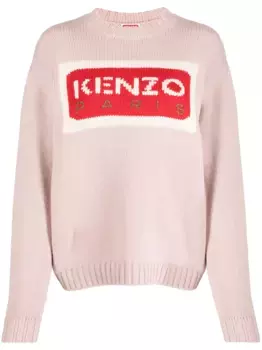 Джемпер Paris с логотипом KENZO, розовый