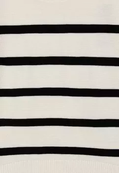 Джемпер PATTERN CREW FIRST LAYER Abercrombie & Fitch, белый