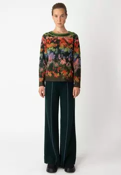 Джемпер PATTERN Ivko, темно-зеленый