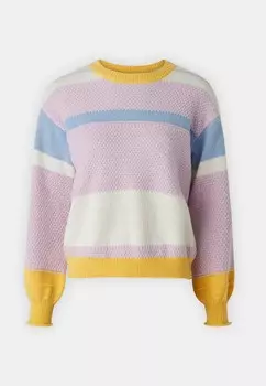 Джемпер PCALISA O NECK Pieces, розовый