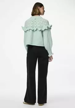 Джемпер PCRIKKA LS ONECK BC Pieces, светло-зеленый