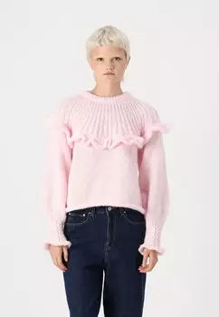 Джемпер PCRIKKA LS ONECK BC Pieces, светло-розовый