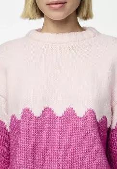 Джемпер PCRIMMA Pieces, бежевый