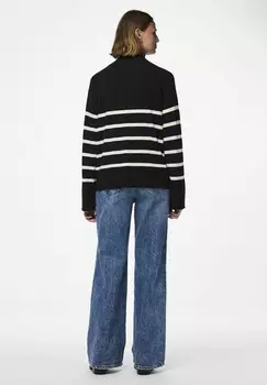 Джемпер PCSIA Pieces, черный